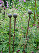 Plant stakes from Dawson's Yard Sheffield